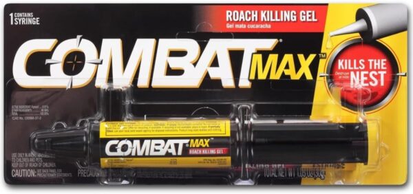 Combat 强效蟑螂杀虫凝胶｜30克装｜速效诱杀｜附带注射器型涂抹器