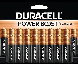 Duracell 金顶碱性 AA 电池（20粒装｜持久耐用｜家用办公通用｜防漏技术）