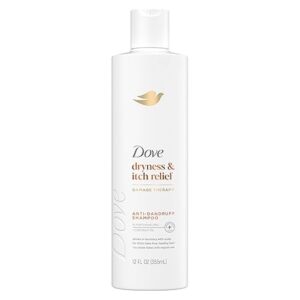 Dove多芬 去屑止痒修护洗发水｜椰子油滋养配方｜敏感头皮护理｜12oz