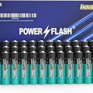 Power Flash AAA 电池（36粒装）｜碱性电池｜10年超长保质期｜适配遥控器/玩具/办公设备