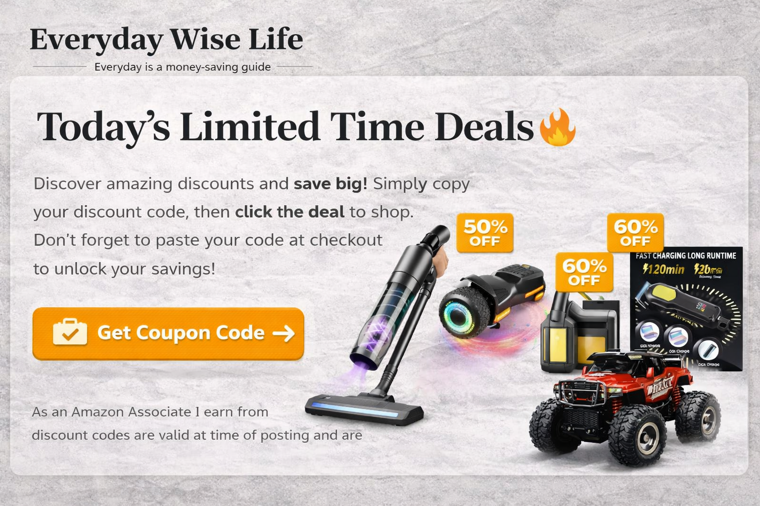 【01-19-2026】Today‘s Amazing Deals 🔥