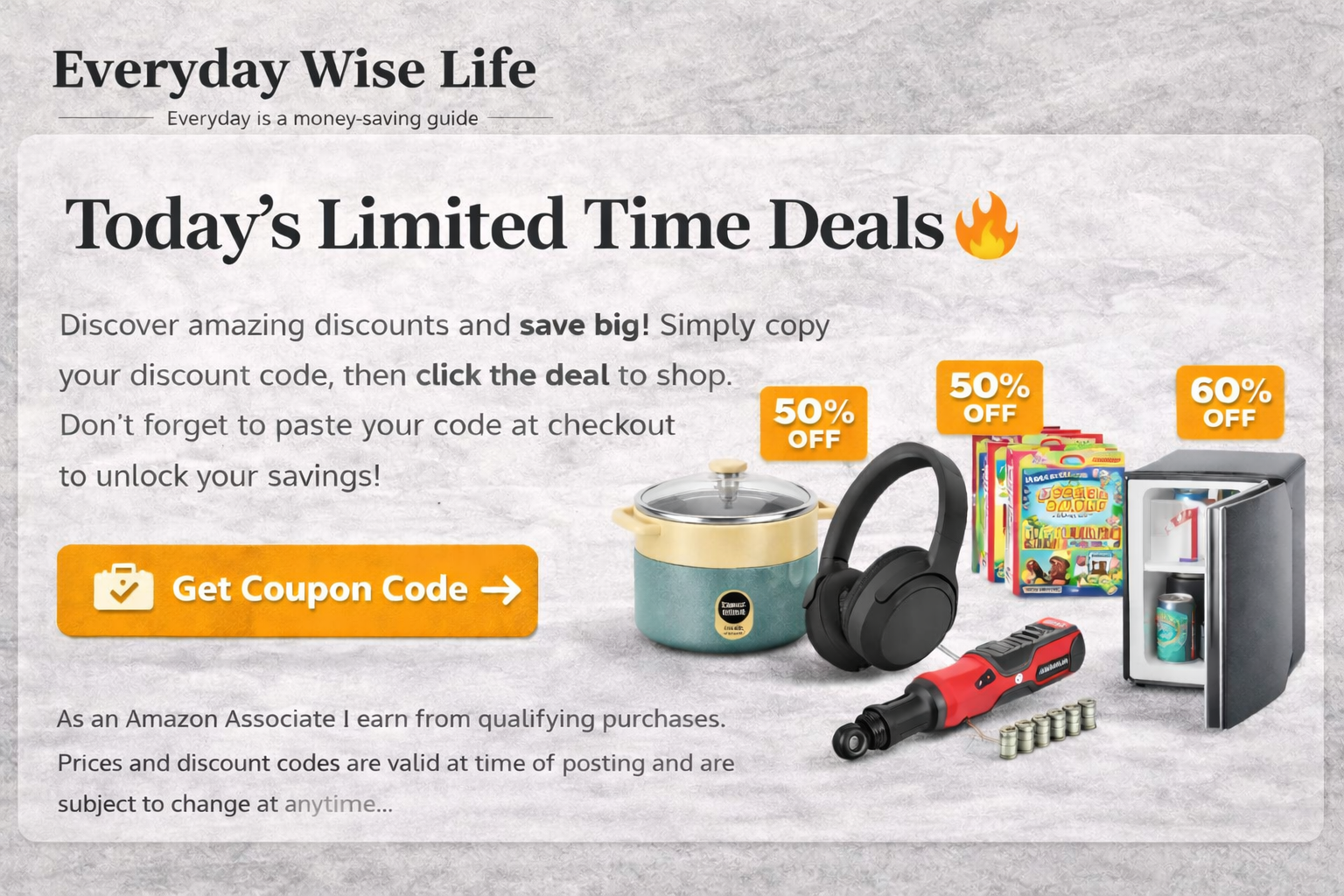 【02-07-2026】Today‘s Amazing Deals 🔥