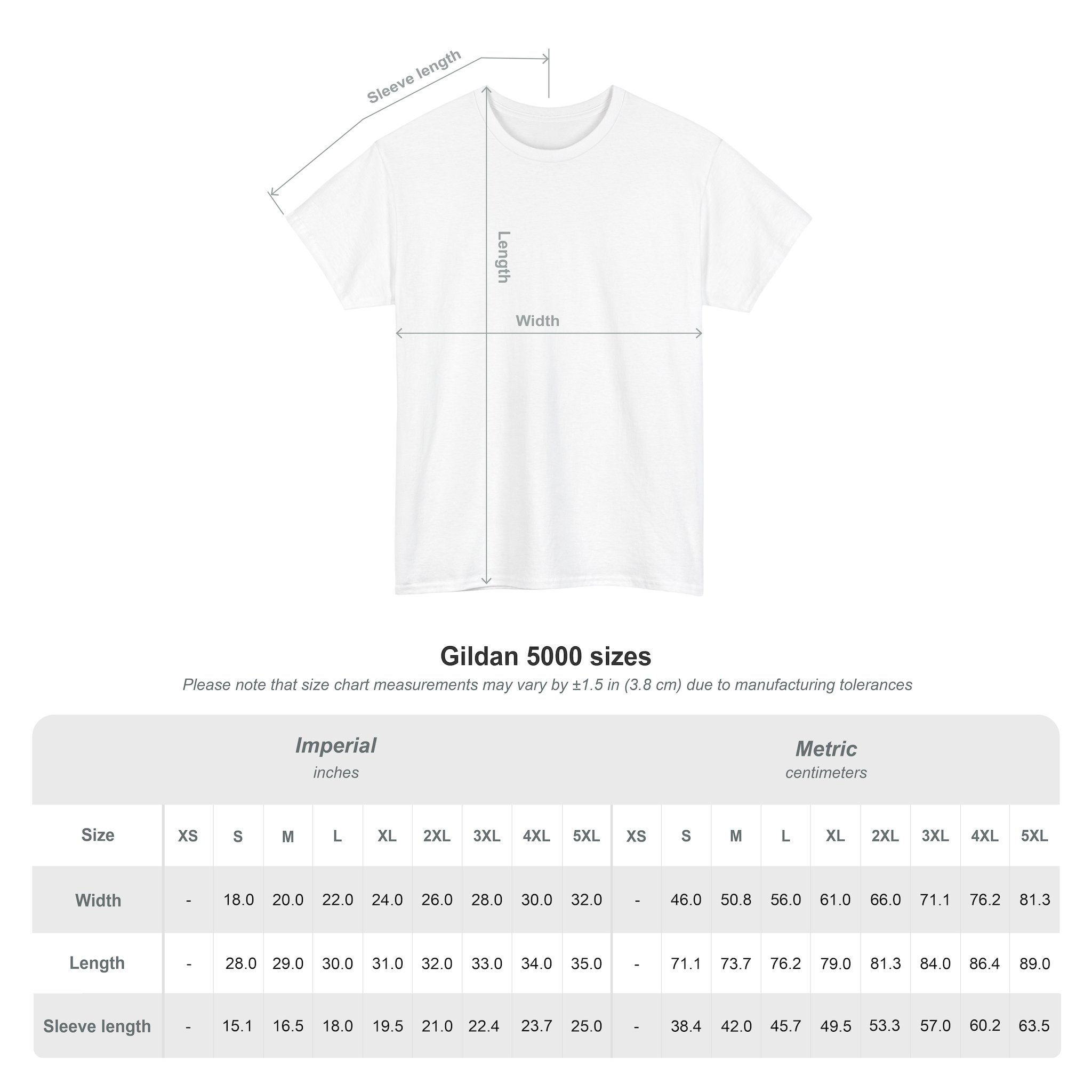 Unisex Heavy Cotton Tee - Image 9